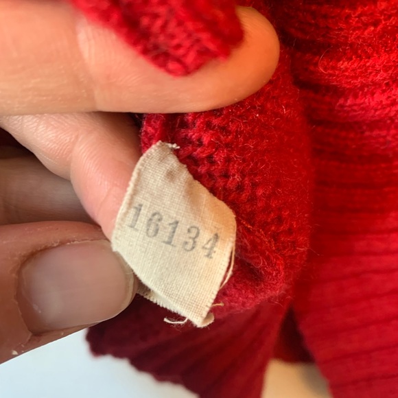 VINTAGE Made in Ireland L.L. Bean Wool Sweater - Picture 6 of 8